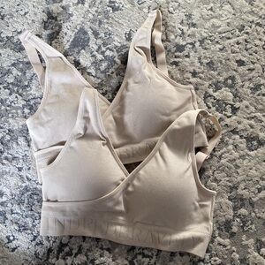 Kindred Bravely Sublime Adjustable Crossover Nursing/Lounge Bras, Bundle of 2